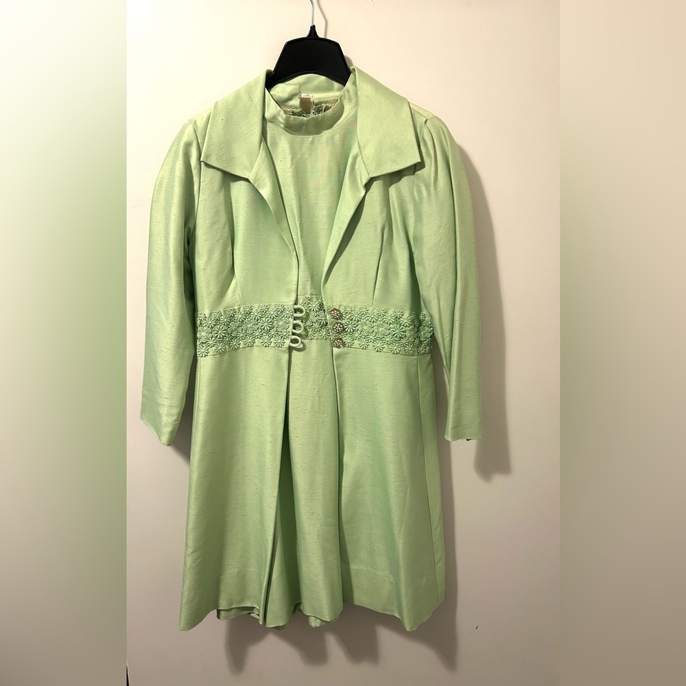 Vintage dress and jacket combo